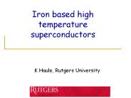 Iron%20based%20high%20temperature%20superconductors