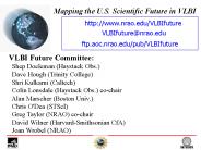 Mapping the U.S. Scientific Future in VLBI