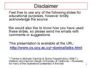 Disclaimer