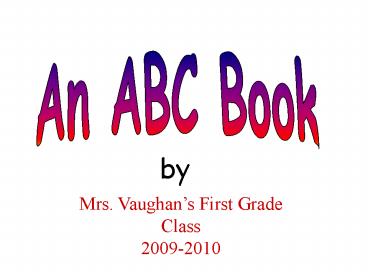 An ABC Book