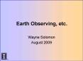 Earth Observing, etc' PowerPoint PPT Presentation