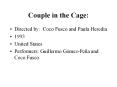 Couple in the Cage: PowerPoint PPT Presentation