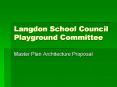 Langdon School Council Playground Committee PowerPoint PPT Presentation