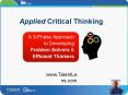 Applied Critical Thinking PowerPoint PPT Presentation
