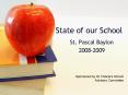 State of our School PowerPoint PPT Presentation