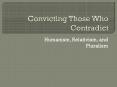 Convicting Those Who Contradict PowerPoint PPT Presentation
