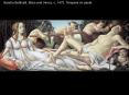 Sandro Botticelli, Mars and Venus, c' 1475' Tempera on panel PowerPoint PPT Presentation