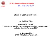 Status of Beam-Beam Task