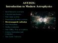 AST202S: Introduction to Modern Astrophysics PowerPoint PPT Presentation