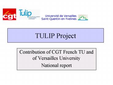 TULIP Project