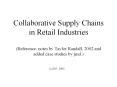 Collaborative%20Supply%20Chains%20in%20Retail%20Industries%20(Reference:%20notes%20by%20Taylor%20Randall,%202002%20and%20added%20case%20studies%20by%20jmd.) PowerPoint PPT Presentation