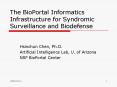 The BioPortal Informatics Infrastructure for Syndromic Surveillance and Biodefense PowerPoint PPT Presentation