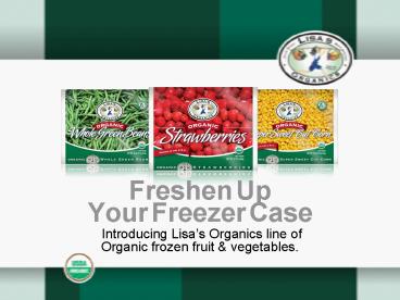 Freshen Up Your Freezer Case