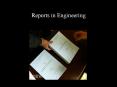 Reports in Engineering PowerPoint PPT Presentation