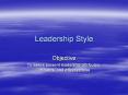 Leadership%20Style PowerPoint PPT Presentation