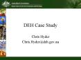 DEH Case Study PowerPoint PPT Presentation