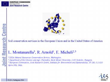 JOINT RESEARCH CENTRE