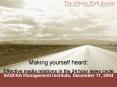 Making yourself heard: PowerPoint PPT Presentation