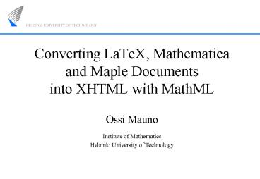 presentation player overlay