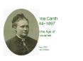 Minna Canth 18441897 and the Age of Nervousnes 27th April 2007 University of Wien PowerPoint PPT Presentation