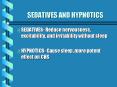 SEDATIVES AND HYPNOTICS PowerPoint PPT Presentation