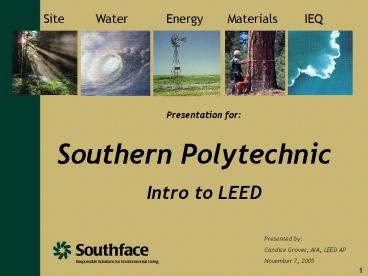 An Energy Star for Atlanta 2500 Windy Ridge Parkway