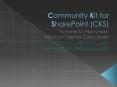Community Kit for SharePoint CKS PowerPoint PPT Presentation