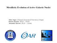 Metallicity Evolution of Active Galactic Nuclei