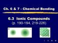 6'3 Ionic Compounds p' 190194, 219226 PowerPoint PPT Presentation