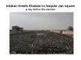 Isfahan Greets Khatami in Naqshe Jan square a day before the election PowerPoint PPT Presentation
