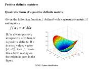 Positive definite matrices