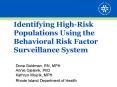 Identifying HighRisk Populations Using the Behavioral Risk Factor Surveillance System PowerPoint PPT Presentation