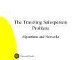 The Traveling Salesperson Problem PowerPoint PPT Presentation