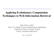 Applying%20Evolutionary%20Computation%20Techniques%20to%20Web%20Information%20Retrieval