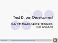 Test Driven Development PowerPoint PPT Presentation