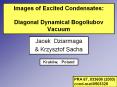 Images of Excited Condensates: Diagonal Dynamical Bogoliubov Vacuum PowerPoint PPT Presentation