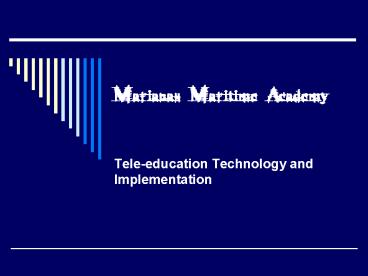Marianas Maritime Academy
