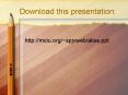 Download this presentation: PowerPoint PPT Presentation