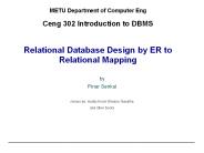 302 ER to Rel Mapping