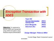Encryption Transaction with 3DES