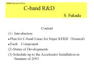 KEKB Review030211       C-band R