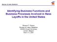 Identifying Business Functions and Business Processes Involved in Mass Layoffs in the United States PowerPoint PPT Presentation
