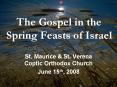 The Gospel in the Spring Feasts of Israel PowerPoint PPT Presentation