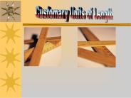 Customary Units of Length