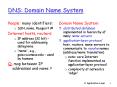 DNS: Domain Name System PowerPoint PPT Presentation