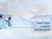 Making PBL work