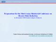 Preparations for the Third Asian Ministerial Conference on Disaster Risk Reduction 2-4 December 2008, Kuala Lumpur, Malaysia PowerPoint PPT Presentation