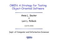 OMEN: A Strategy for Testing Object-Oriented Software