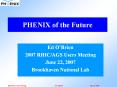 2007 RHIC Users MeetingEd O PowerPoint PPT Presentation
