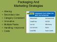 Packaging And Marketing Strategies PowerPoint PPT Presentation